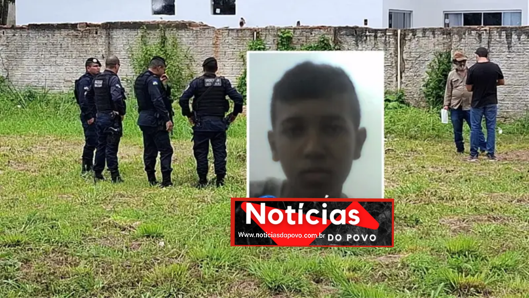 Jovem é encontrado morto .