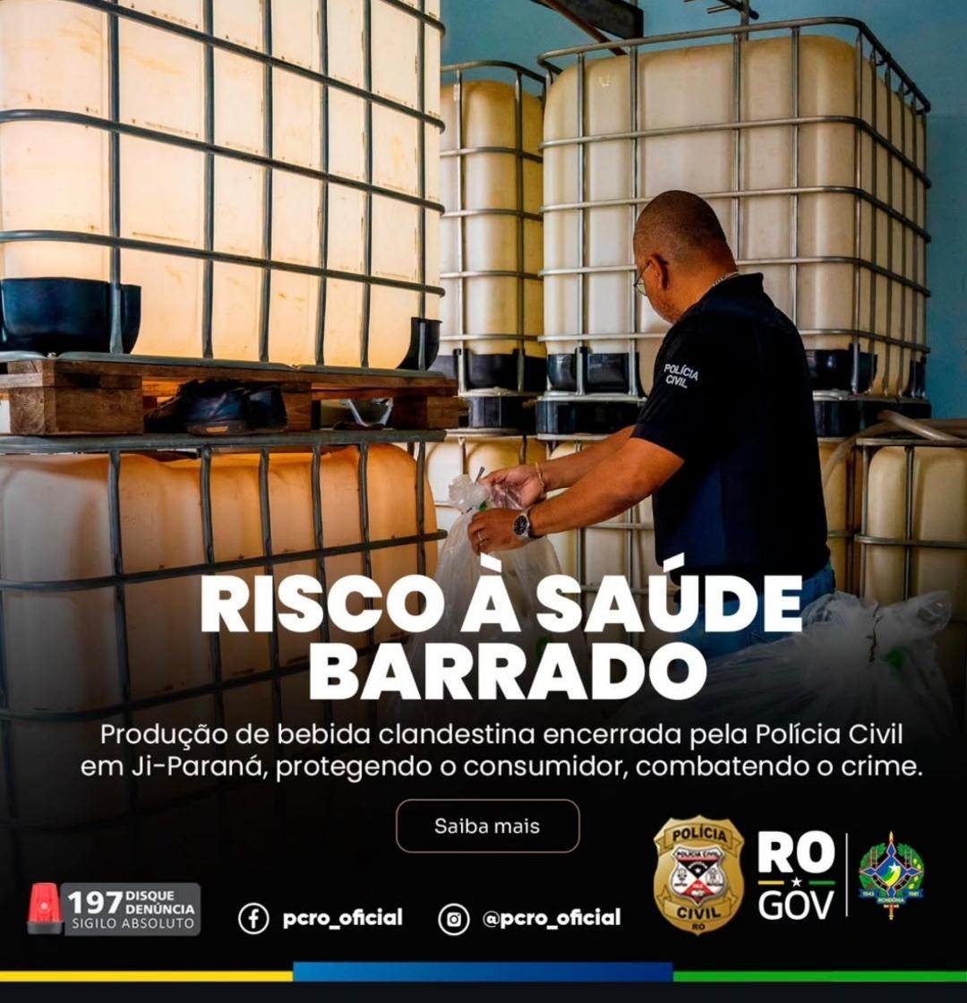 Adulteração de bebidas.