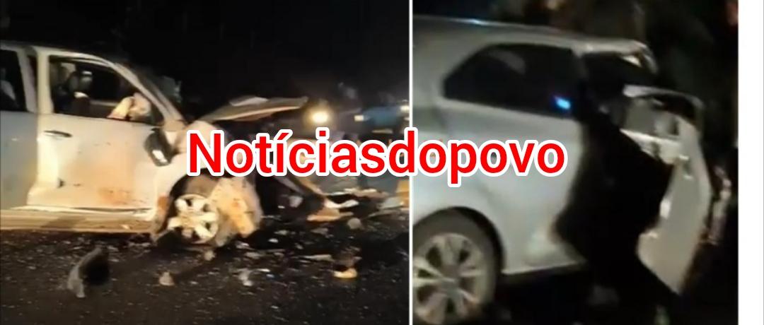 duas pessoas morrem em grave acidente.