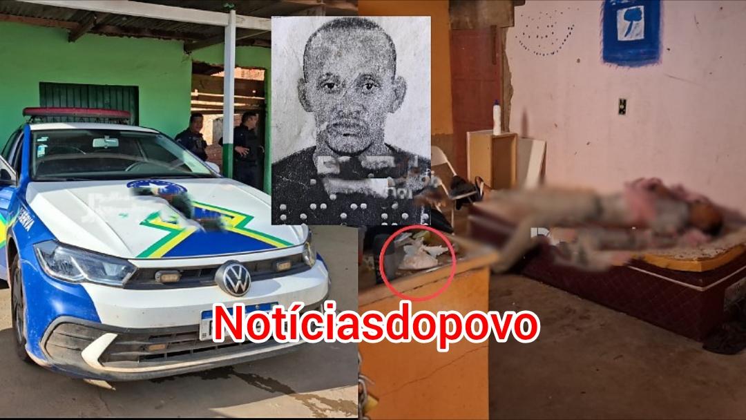 Homem é encontrado morto dentro de casa.