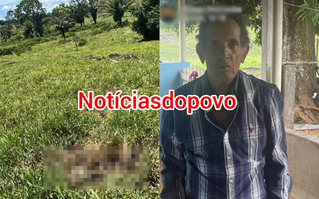 Ossada humana é encontrada.