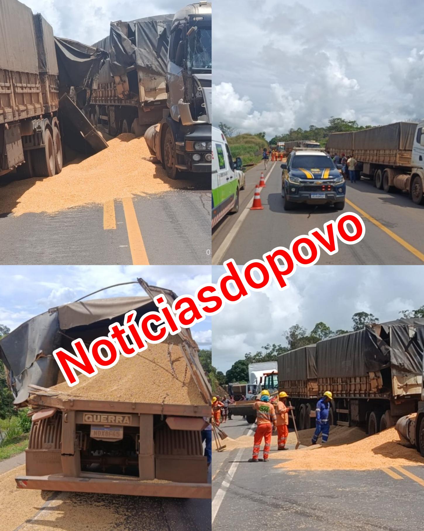 Acidente na BR-364 em Jaru.