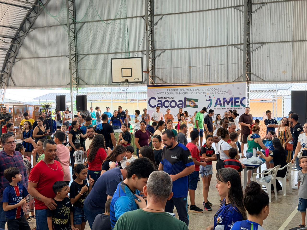 Investimento no esporte de Cacoal.