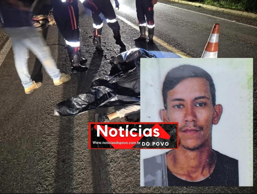 Jovem perde a vida após acidente.