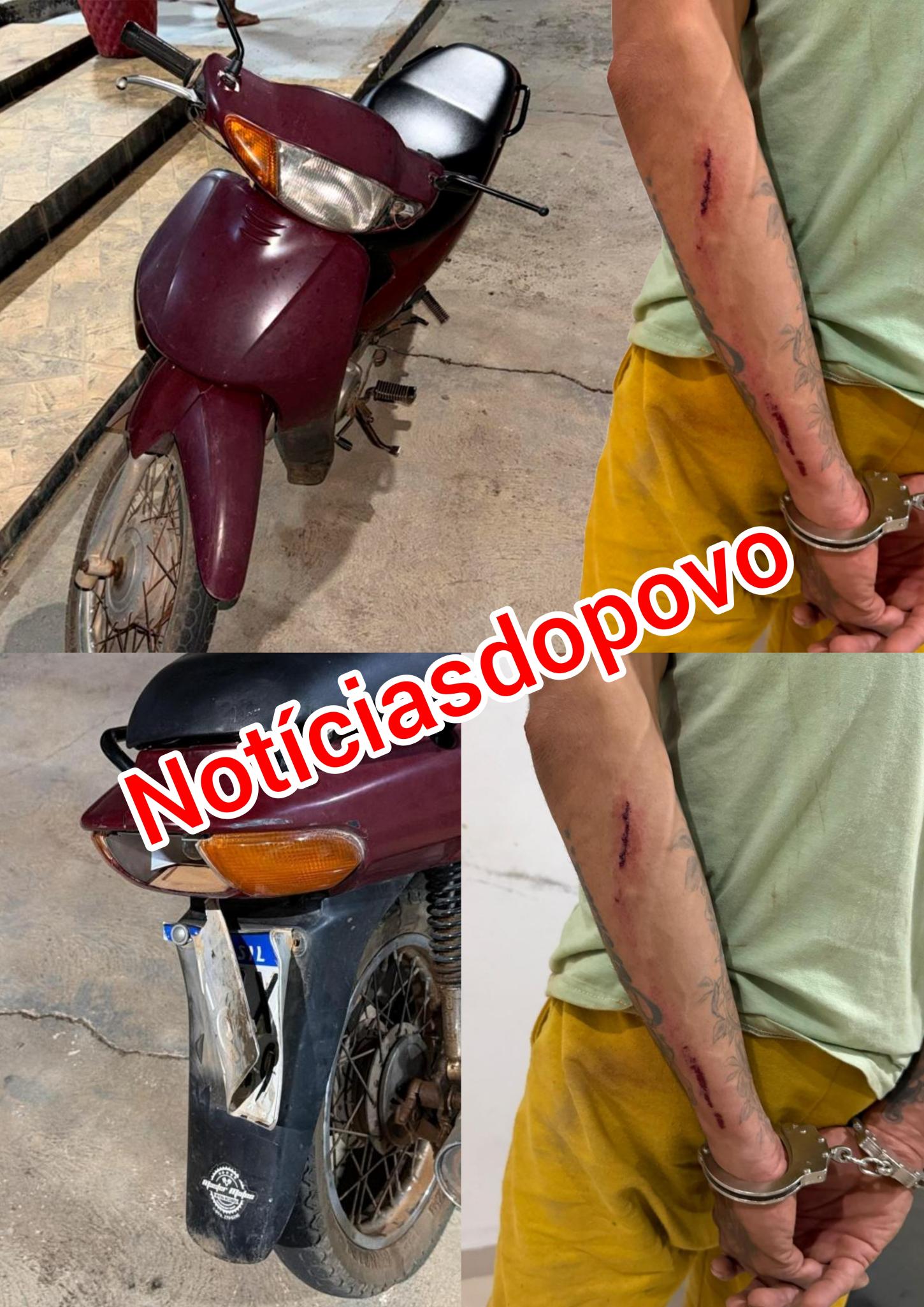 POLÍCIA MILITAR PRENDE HOMEM POR AGRESSÃO .