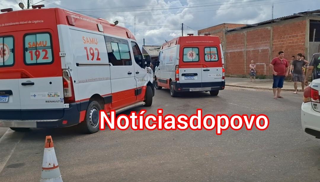 Vídeo mostra o momentodo acidente.  Acidente na rua T 20.