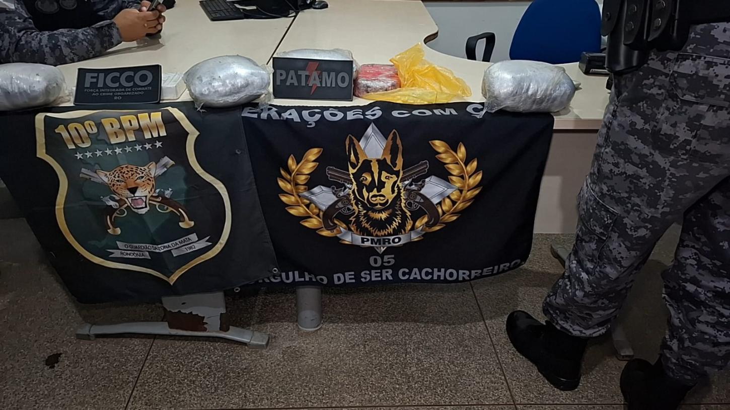 Mulher é presa com mais de 7 quilos de drogas 