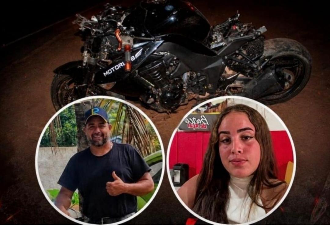 Casal morre após acidente. 