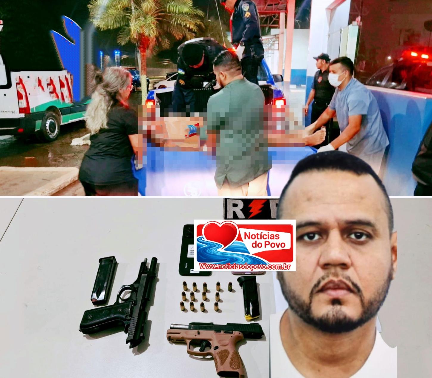 Homem é morto em confronto. 