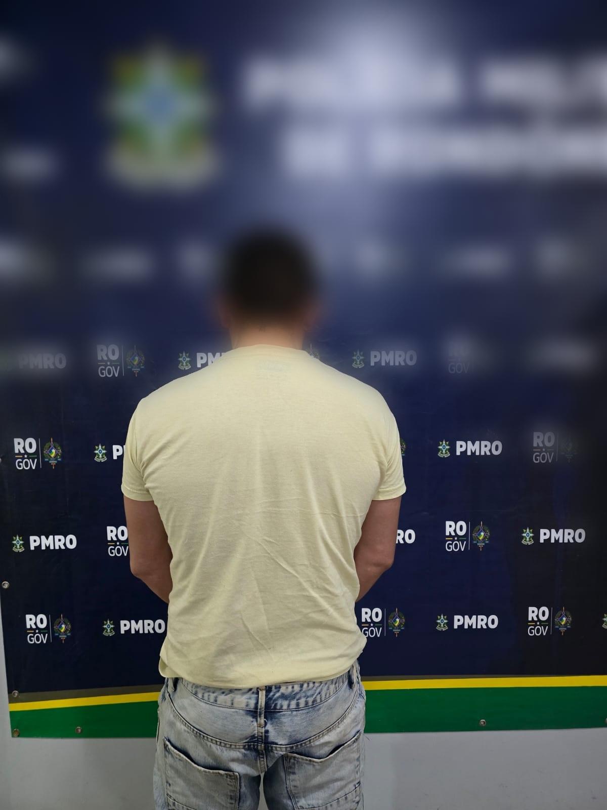 Homem foragido é recaptorado. 