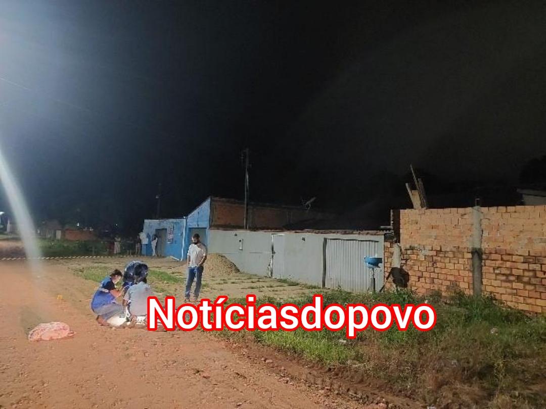 JOVEM MORRE APÓS SER BALEADO .