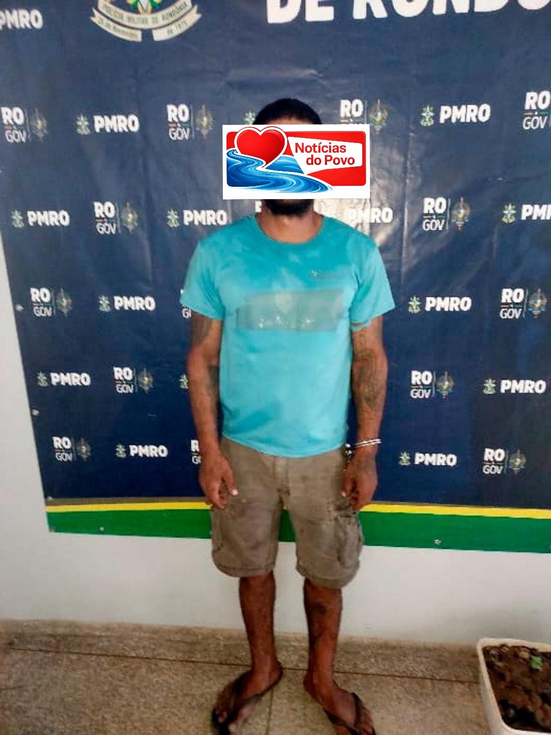 SUSPEITO DE FURTO EM COMÉRCIO É PRESO. 