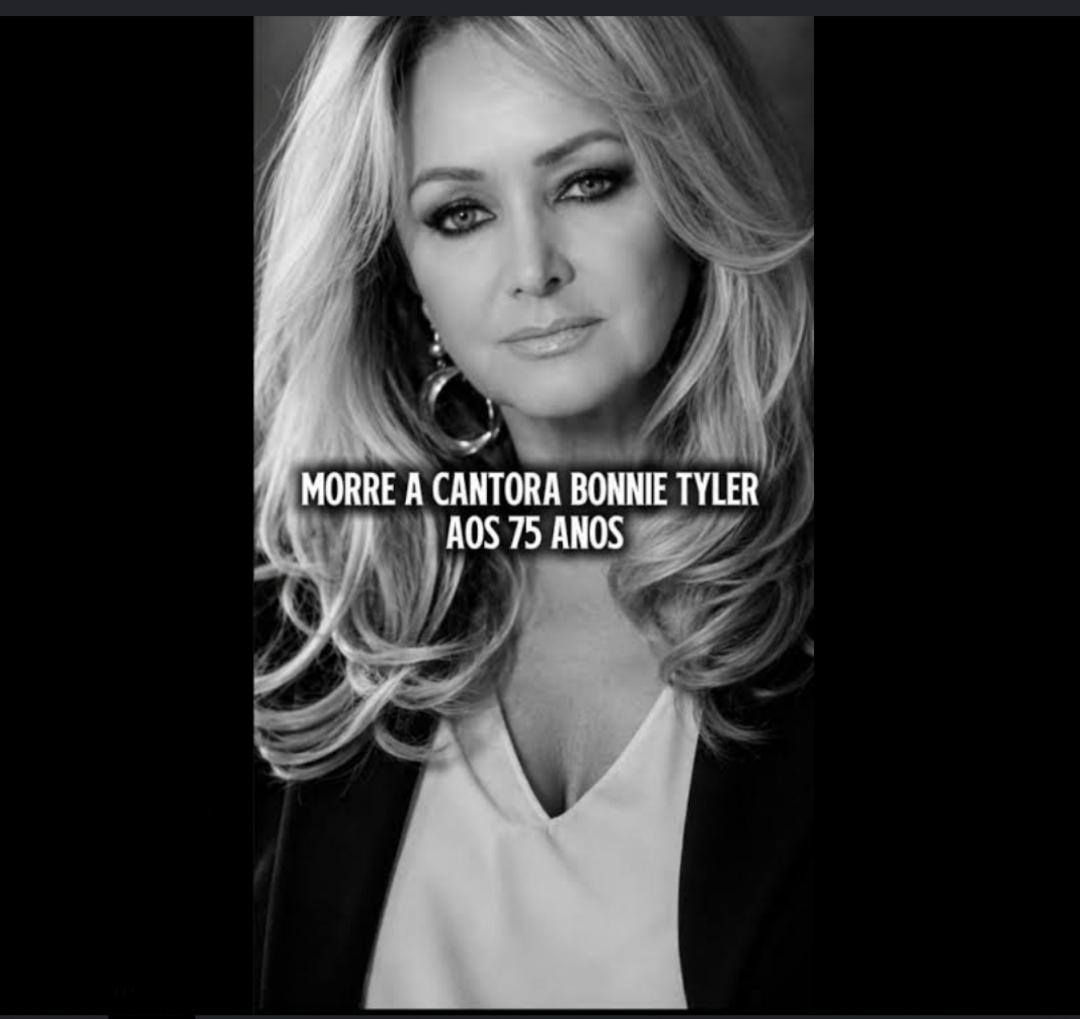  Vídeo:Morre Bonnie Tyler aos 75 anos.