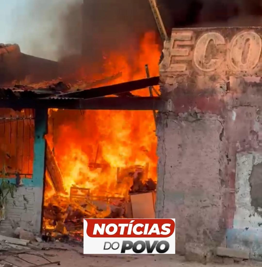  Vídeo:Incêndio mata mulher.