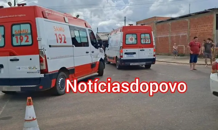 Vídeo mostra o momentodo acidente.  Acidente na rua T 20.