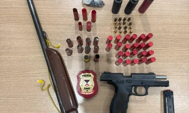 ARMAS DE FOGO E MUNIÇÕES 