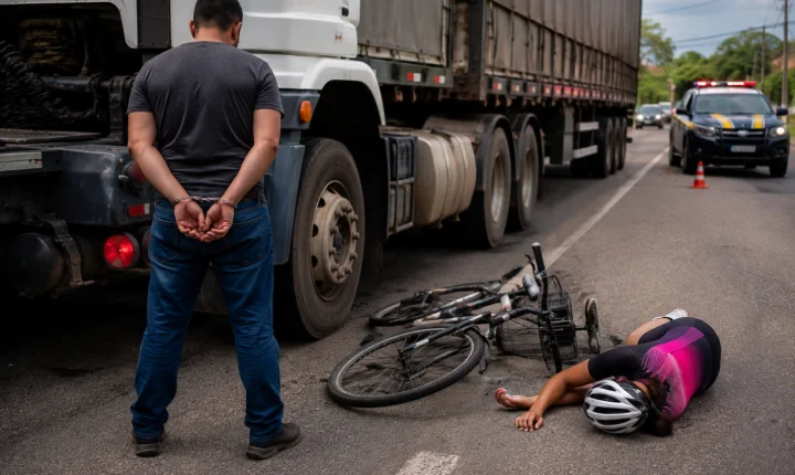 ATROPELAMENTO DE CICLISTAS NA BR-319