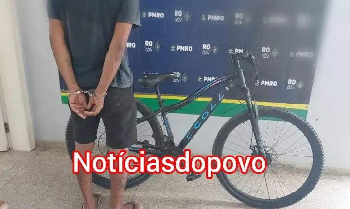 bicicleta furtada é recuperada.