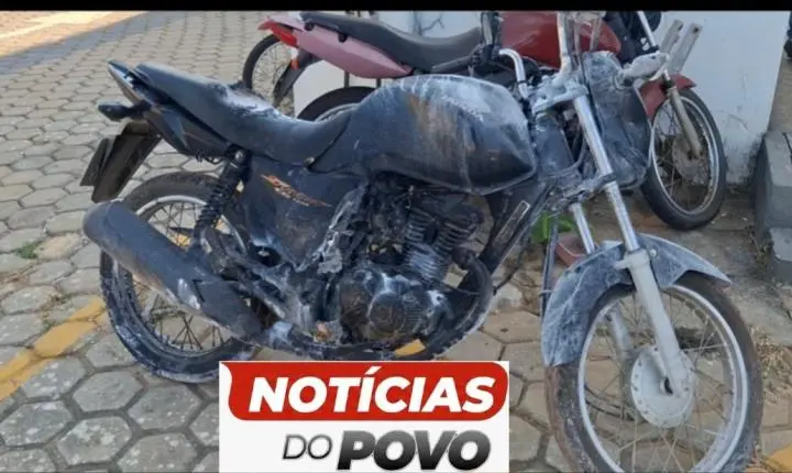 Ciúmes e moto queimada 