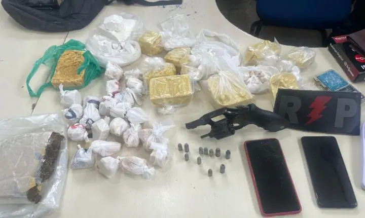 DROGAS  e ARMA DE FOGO