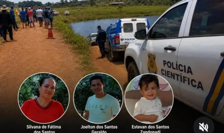 FAMILIAR  MORREM APÓS CARRO CAIR EM REPRESA