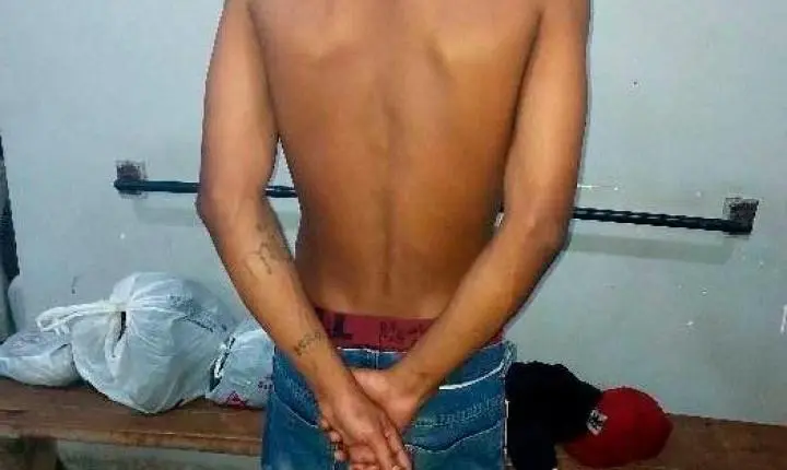 Homem ameaça a ex .