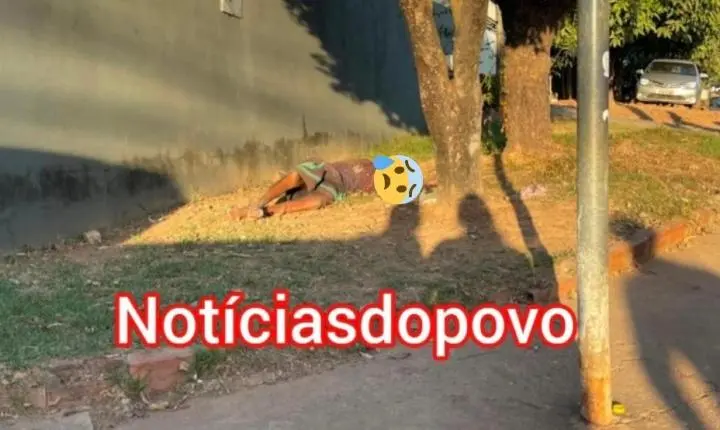 Homem é encontrado morto em via pública.