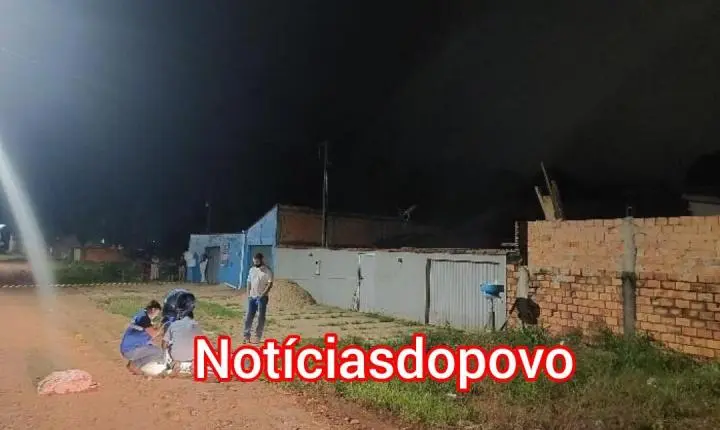 JOVEM MORRE APÓS SER BALEADO .