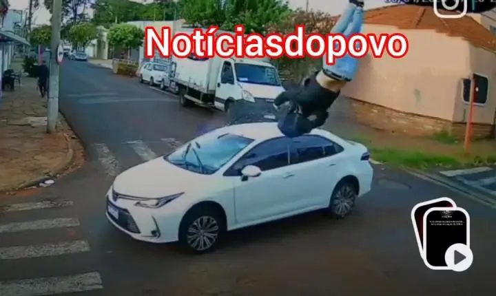 Motociclista fica gravemente ferido.