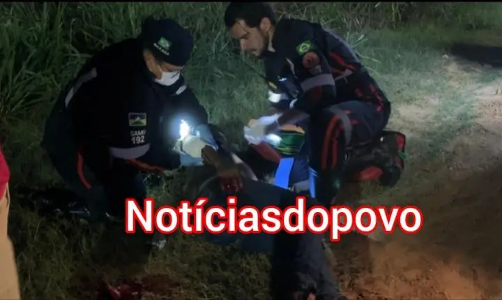 Motociclista salta quebra-mola