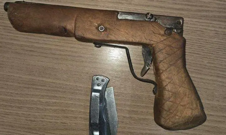 PATAMO apreende arma.