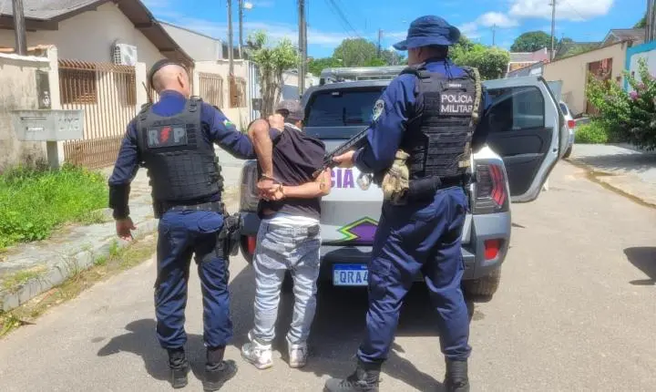  Vídeo POUCAS HORAS APÓS O CRIME PM PRENDE CRIMINOSO. 