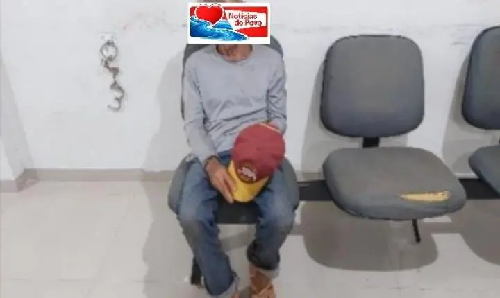 SUSPEITO DE HOMICÍDIO É CAPTURADO.