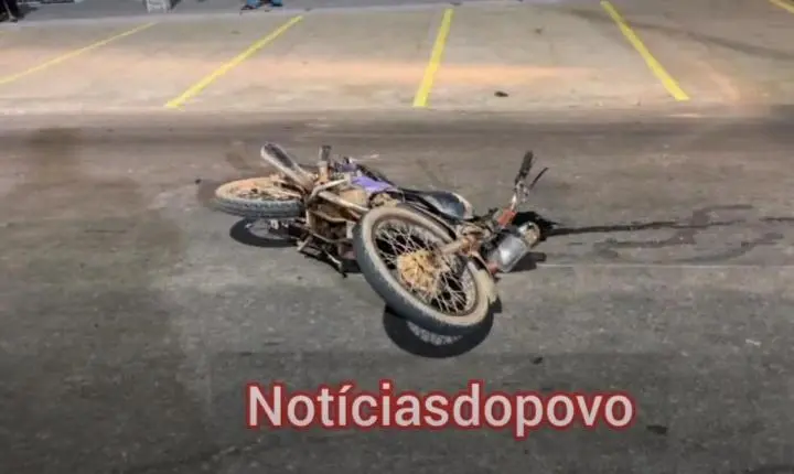  Vídeo:Colisão frontal entre duas motocicletas deixa vítimas 