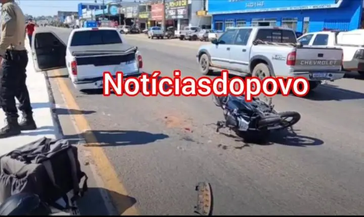  Vídeo:Grave acidente após roda de caminhonete se soltar.