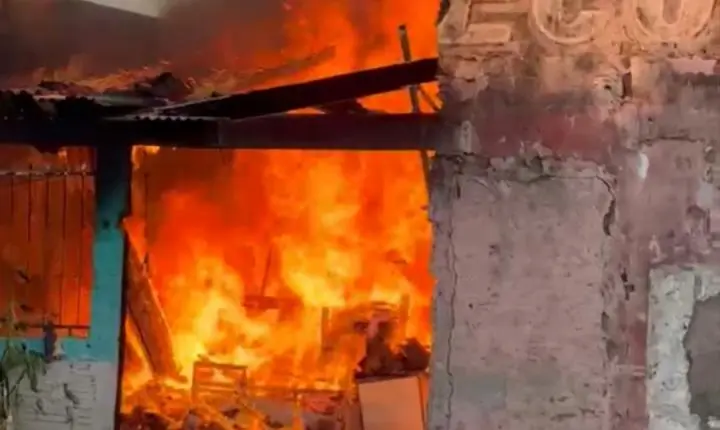  Vídeo:Incêndio mata mulher.