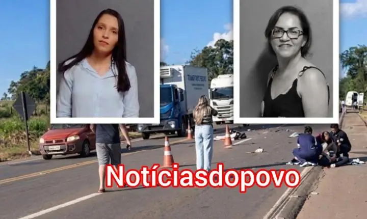Vídeo,mãe morre e filha fica em estado gravíssimo. 